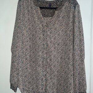 NYDJ Multicolor Patterned Blouse